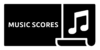 Music scores icon